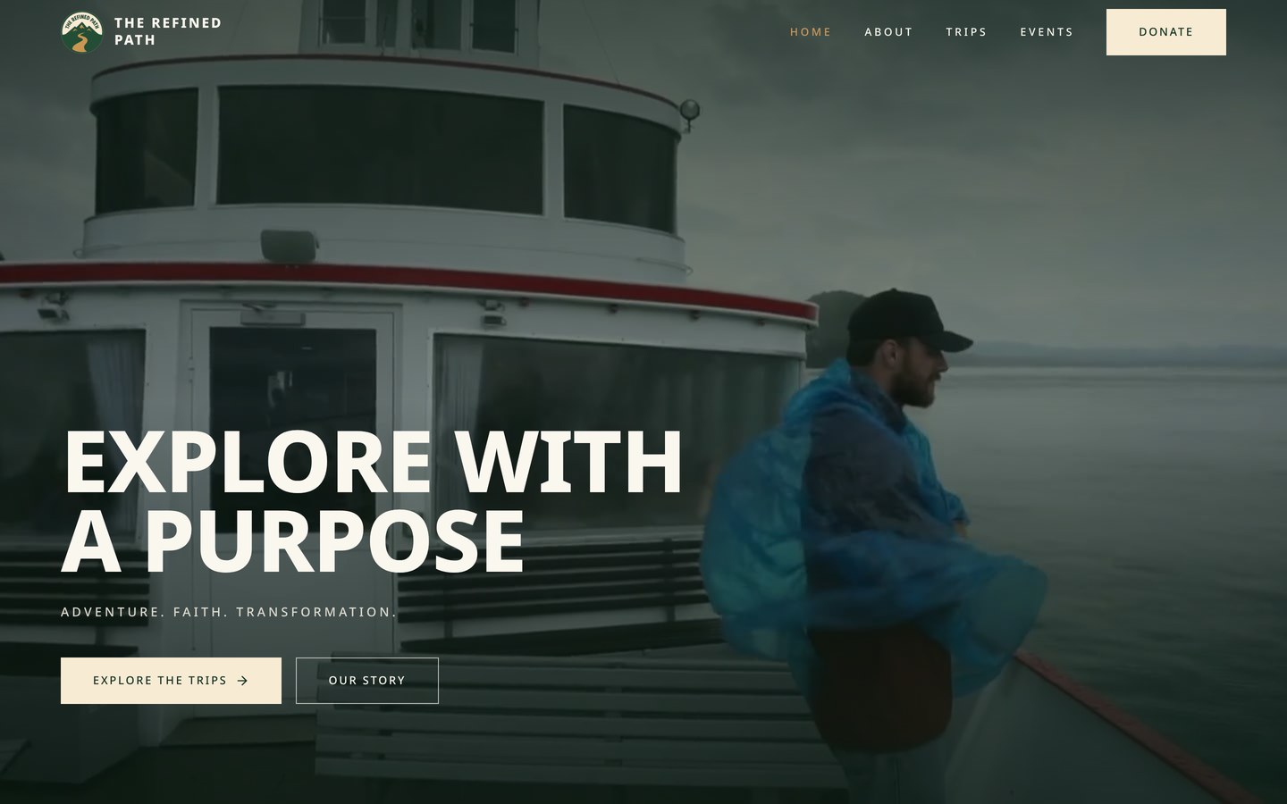 The Refined Path website — designed and built by Websites. That's It.